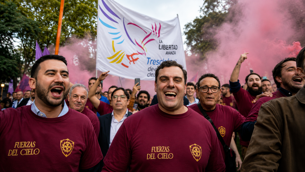 El Gordo Dan y las Fuerzas del Cielo, en otras épocas.&nbsp;