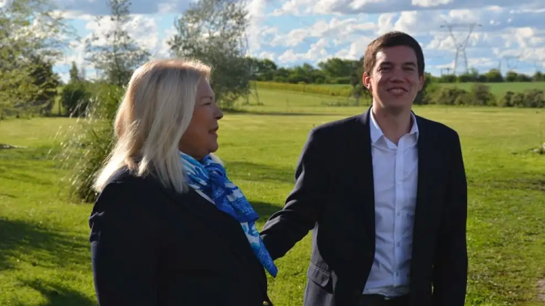 Elisa Carrió y Gregorio Hernández Maqueda.&nbsp;
