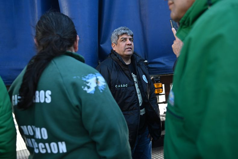 Pablo Moyano, uno de los líderes de la CGT. Pablo Moyano, uno de los líderes de la CGT.