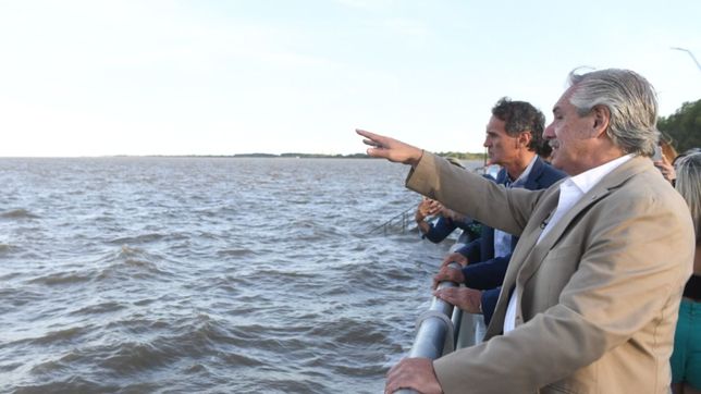 gira reivindicar: fernandez agita la amenaza de macri para reunir al fdt