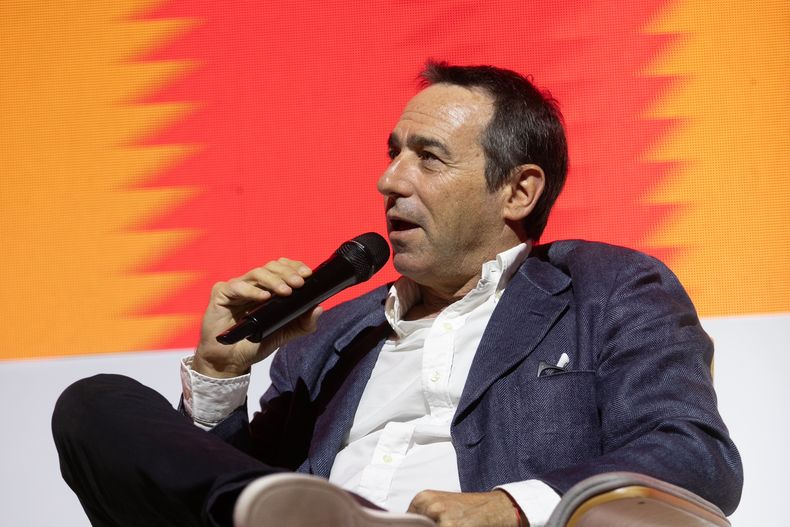 Marcos Galperin, en una charla amigable en Uruguay.