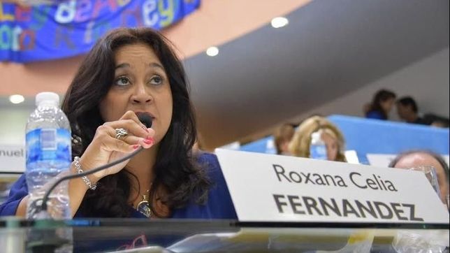 el blooper de una diputada que hace ruido en el oficialismo de rio negro