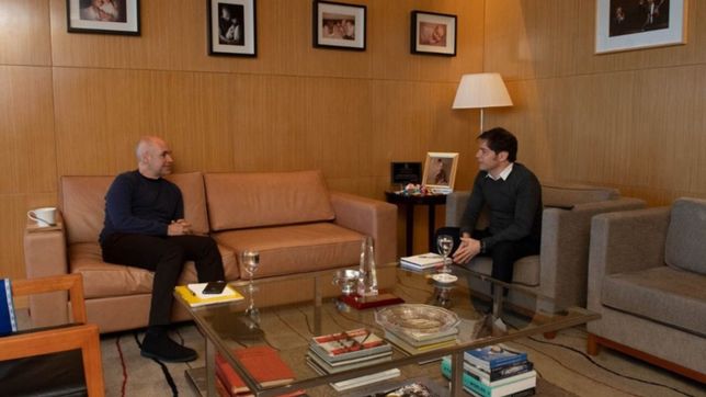 larreta se planta con su apertura escalonada y visita a kicillof