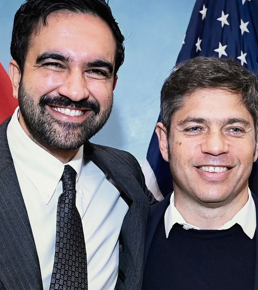 Axel Kicillof con el alcalde de Nueva York, Zohran Mamdani.