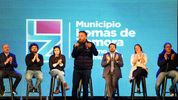 Federico Otermin junto a funcionarios bonaerenses.
