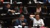 Germán Martínez y Cecilia Moreau, autoridades de Unión por la Patria.&nbsp;