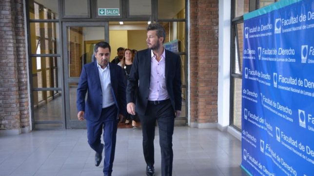 tinelli redobla el paso: en menos de 24 horas visito dos distritos del conurbano