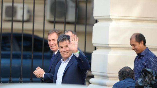 kicillof en la asamblea legislativa, en fotos