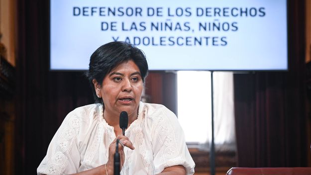 Natalia Sarapura, senadora de la UCR, artífice de la derrota de Javier Milei.&nbsp;