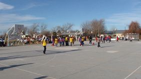 El municipio de Tandil inauguró playón deportivo en Vela