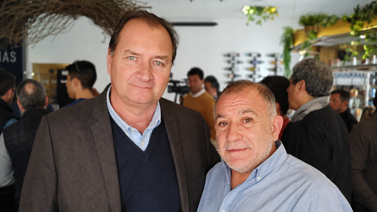 Pedro Dellarossa ceró su campaña en Marcos Juárez con Luis Juez y mensajes grabados de Mauricio Macri y Patricia Bullrich