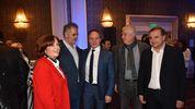 Camau Espínola junto a los cordobesistas Alejandra Vigo, Carlos Gutierrez y Juan Brugge.&nbsp;