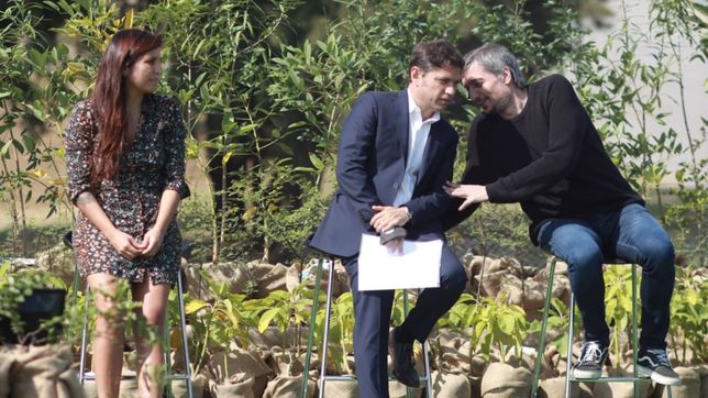 kicillof para arriba, el teorema que dibujan intendentes y escucha kirchner