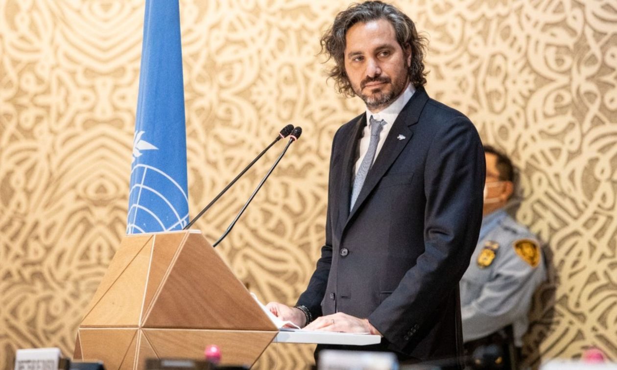 Santiago Cafiero en la ONU Santiago Cafiero