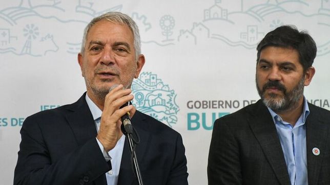 Julio Alak y Carlos Bianco.