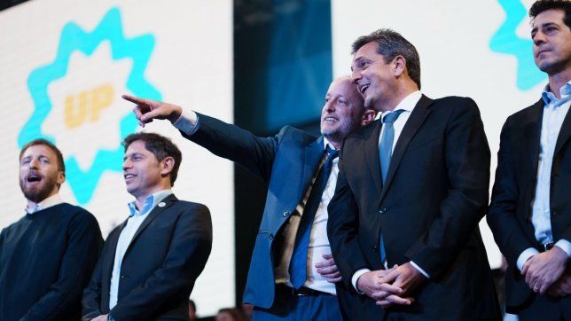 Federico Otermin, Axel Kicillof, Martín Insaurralde, Sergio Massa y Eduardo Wado de Pedro (izq a der) Federico Otermin, Axel Kicillof, Martín Insaurralde, Sergio Massa y Eduardo Wado de Pedro (izq a der)