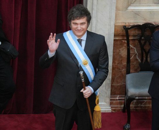 Javier Milei presidente - Asunción