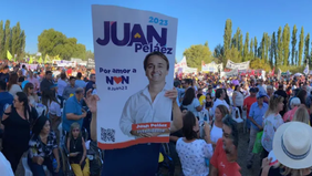 Juan Peláez fue candidato de Neuquinizate, el frente de Rolando Figueroa, en Neuquén capital.
