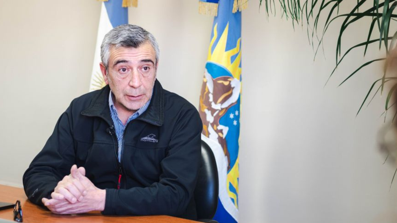 Jaime Álvarez, ministro de Energía y Minería de Santa Cruz. 