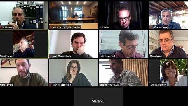 macri encabezo el zoom y jxc buscara un acuerdo con massa, pero condicionado