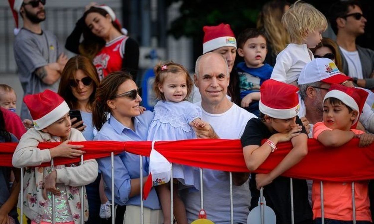 Larreta Papa Noel