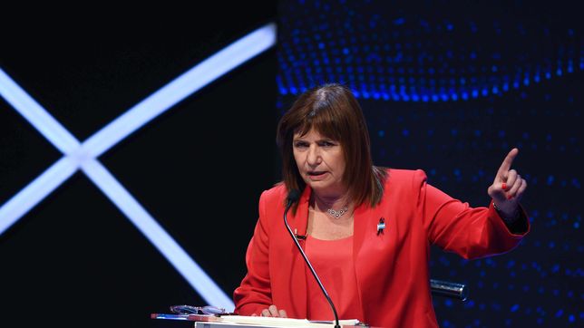 como le fue a bullrich en el segundo debate: prueba superada