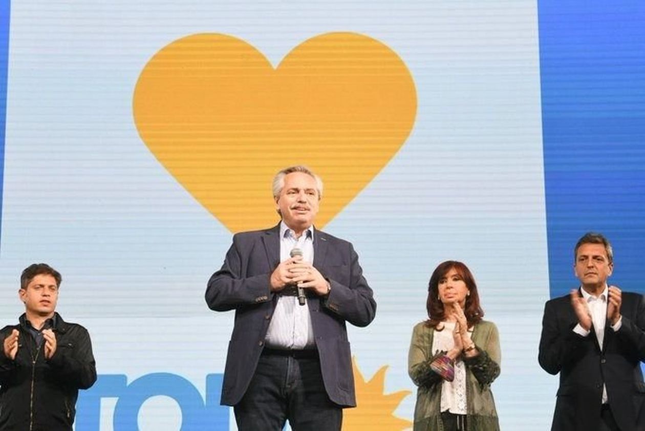 Alberto Fernández y CFK 2021