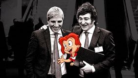 El superávit de Toto Caputo y Javier Milei es un dibujo El superávit de Toto Caputo y Javier Milei es un dibujo