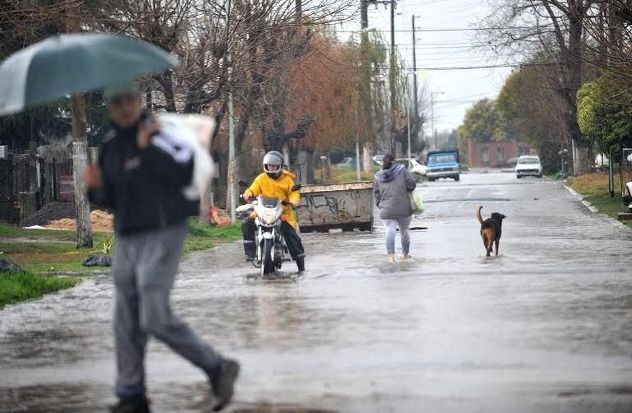 Lluvia en La Plata