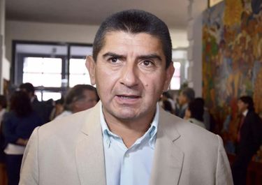 Pedro Torres, el exintendente que se sienta en la mesa de negociación para representar a los policías de Jujuy.&nbsp;