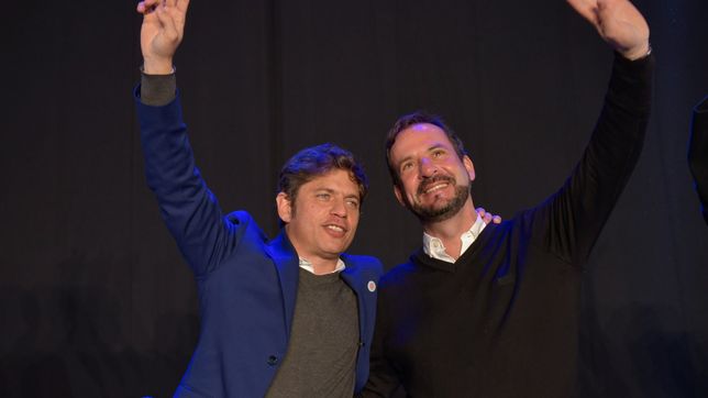 Axel Kicillof y Ariel Sujarchuk