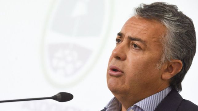 cornejo, contra el kirchnerismo: ?pretende ser gobierno y oposicion a la vez?