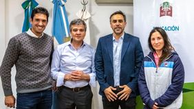 Zabaleta pone en marcha el programa Tenis Escolar en Hurlingham