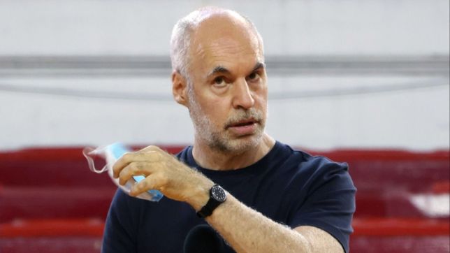 larreta rechaza un dialogo con el gobierno para esquivar el fuego halcon