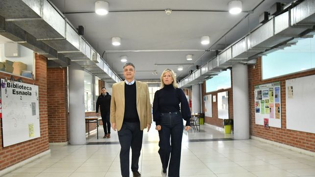 Jorge Macri presentó cambios en la escuela secundaria