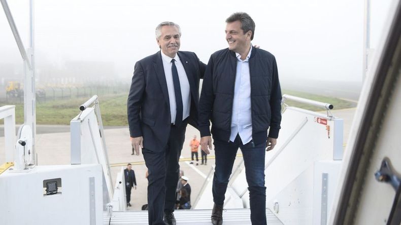 Massa y Alberto Fernandez