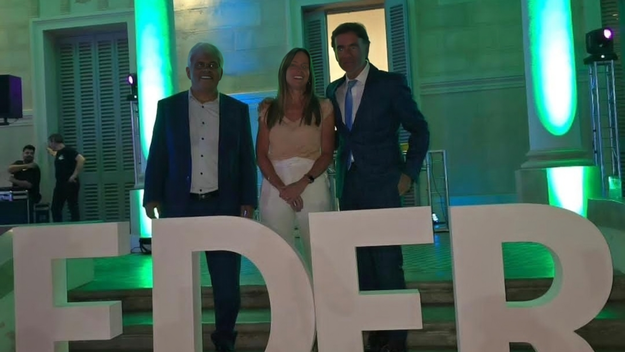 Jorge Baclini, Margarita Zabalza y Daniel Erbetta, los sub-75 de la Corte de Santa Fe.