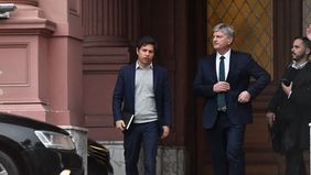 Axel Kicillof y Sergio Ziliotto.&nbsp;