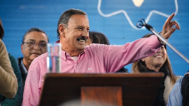 Ricardo Quintela busca la unidad del PJ de La Rioja.