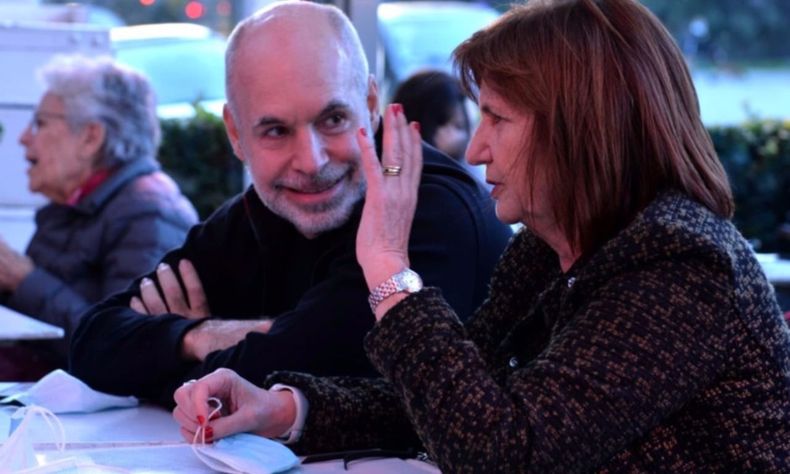 Horacio Rodríguez Larreta y Patricia Bullrich