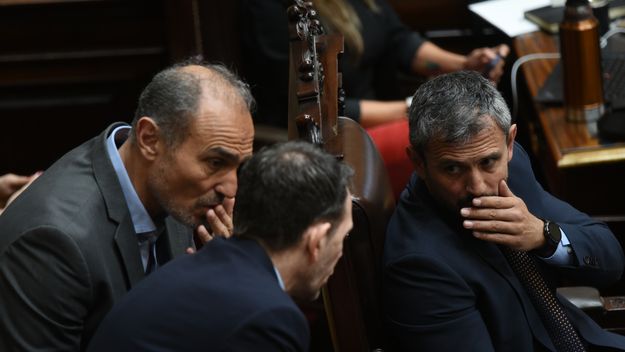 Martín Menem y Lule Menem, operadores de Javier Milei y Karina Milei. Todo off.&nbsp;