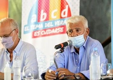 El intendente Dichiara y un pleno a la vacunación