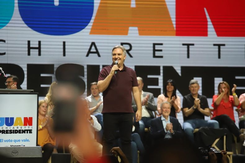 Llaryora en la campaña nacional de Schiaretti: para el sanfrancisqueño, la candidatura de su antecesor abrió un camino que no está dispuesto a abandonar.&nbsp;