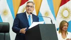 Martín Llaryora volverá este jueves a la Legislatura de Córdoba.&nbsp;