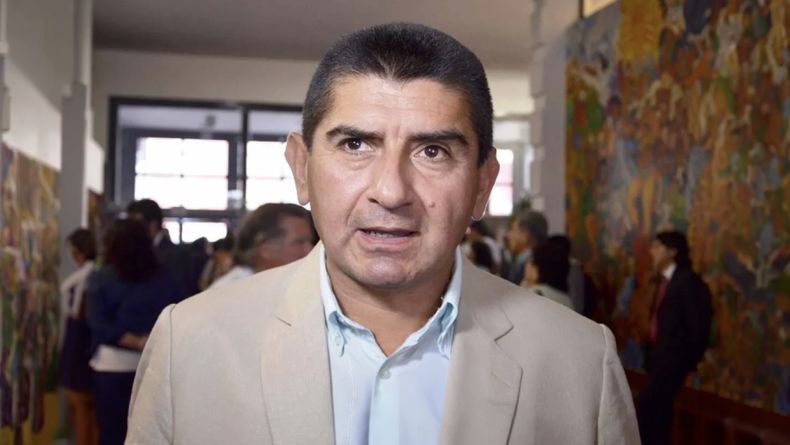 Pedro Torres, el exintendente que se sienta en la mesa de negociación para representar a los policías de Jujuy.&nbsp;