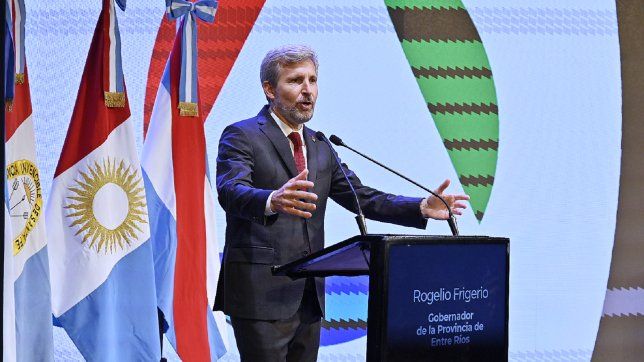 Rogelio Frigerio prepara una serie de medidas para eficientizar el estado entrerriano.
