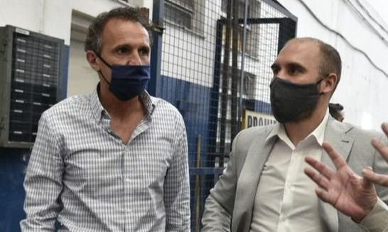Martín Guzmán y Gabriel Katopodis