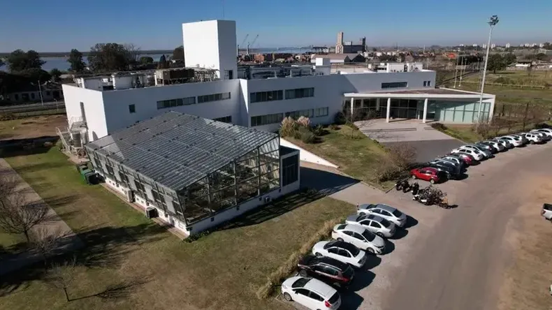 La base de Bioceres en Rosario, Santa Fe.