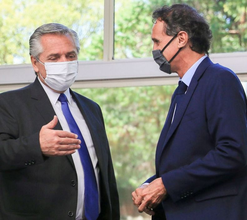 Alberto Fernández y Gabriel Katopodis