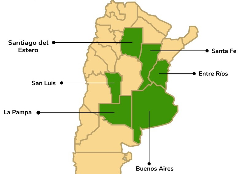 Las pymes productoras de biodi&eacute;sel se encuentran en el centro y norte del pa&iacute;s.